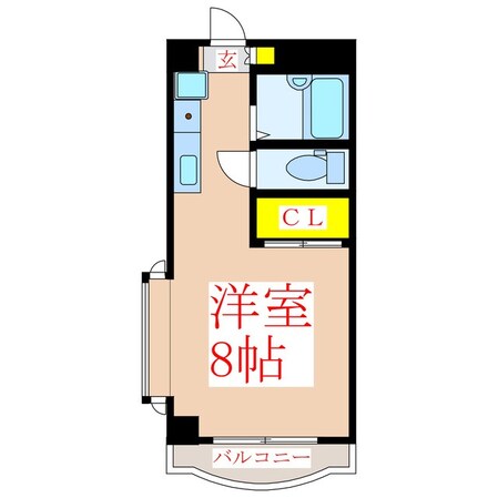 エミネンス隼人塚の物件間取画像